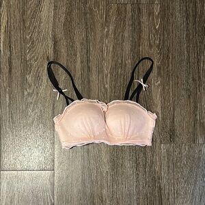 Pink bra